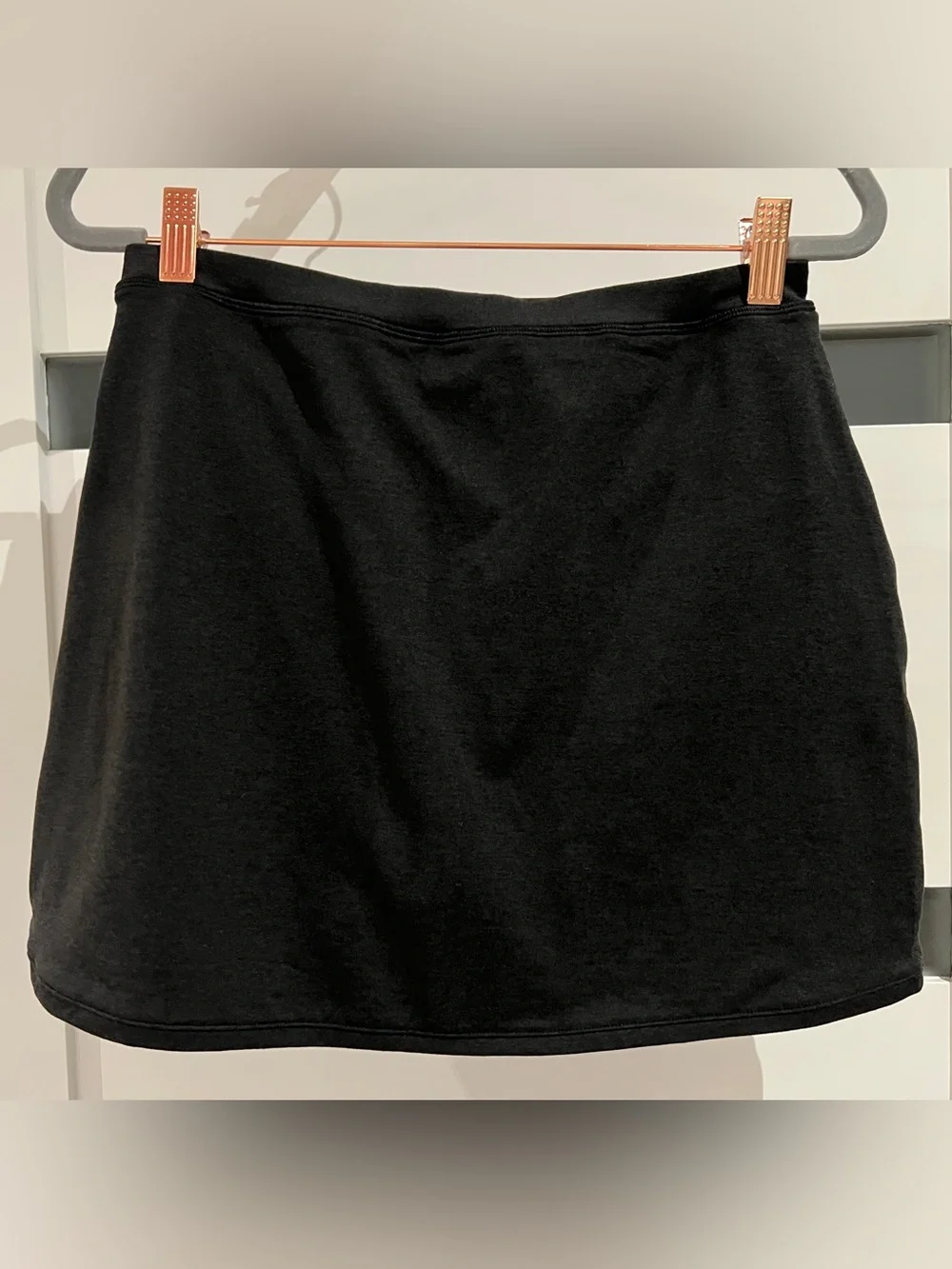 Vuori Halo Retro Skirt (Not Pleated) Black Heather Medium